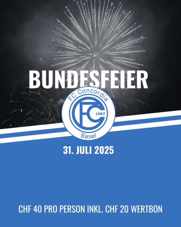Sitzplatz Bundesfeier 2025 inkl. Wertgutschein